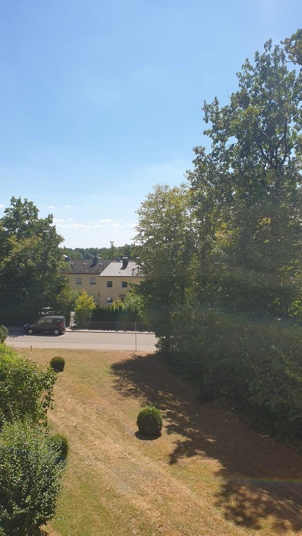 Blick vom Balkon