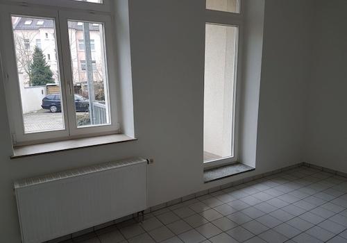 Küche mit Balkon