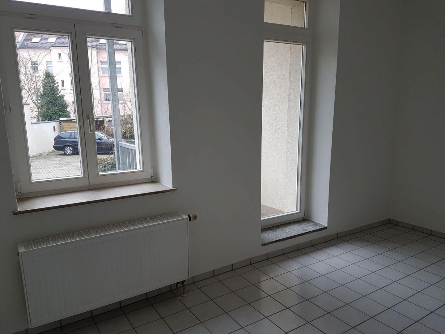 Küche mit Balkon