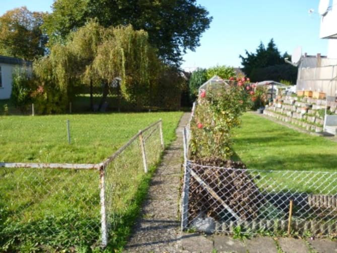 Gartenfläche