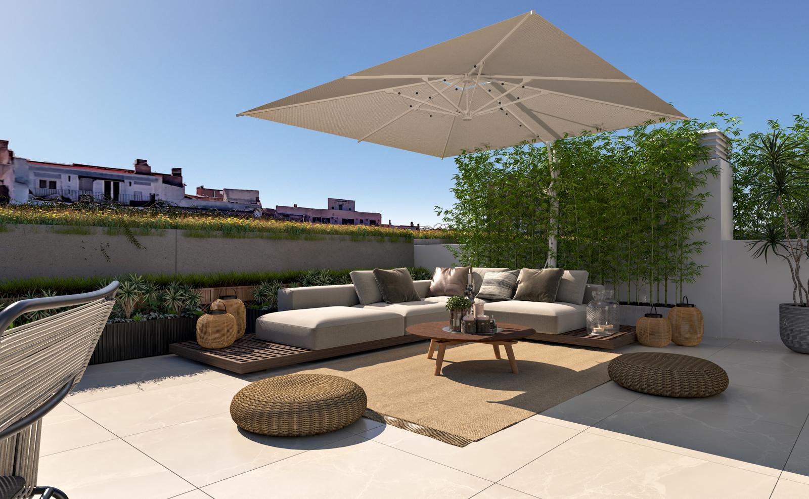 Dachterrasse