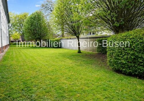 Der Garten steht allen Bewohnern zur Verfügung