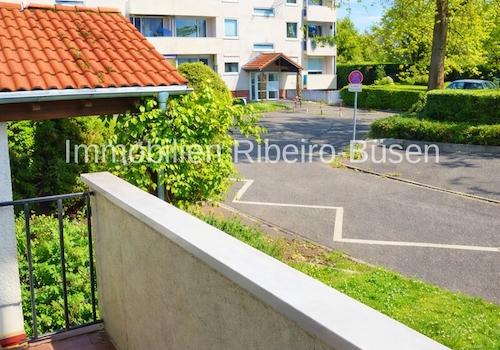 Der Blick vom Balkon