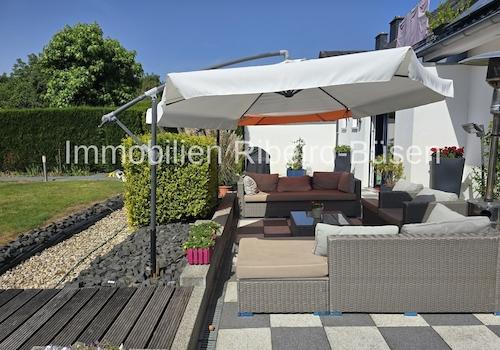 Die sonnige Terrasse