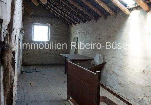 nicht ausgebauter Teil im Dachegeschoss