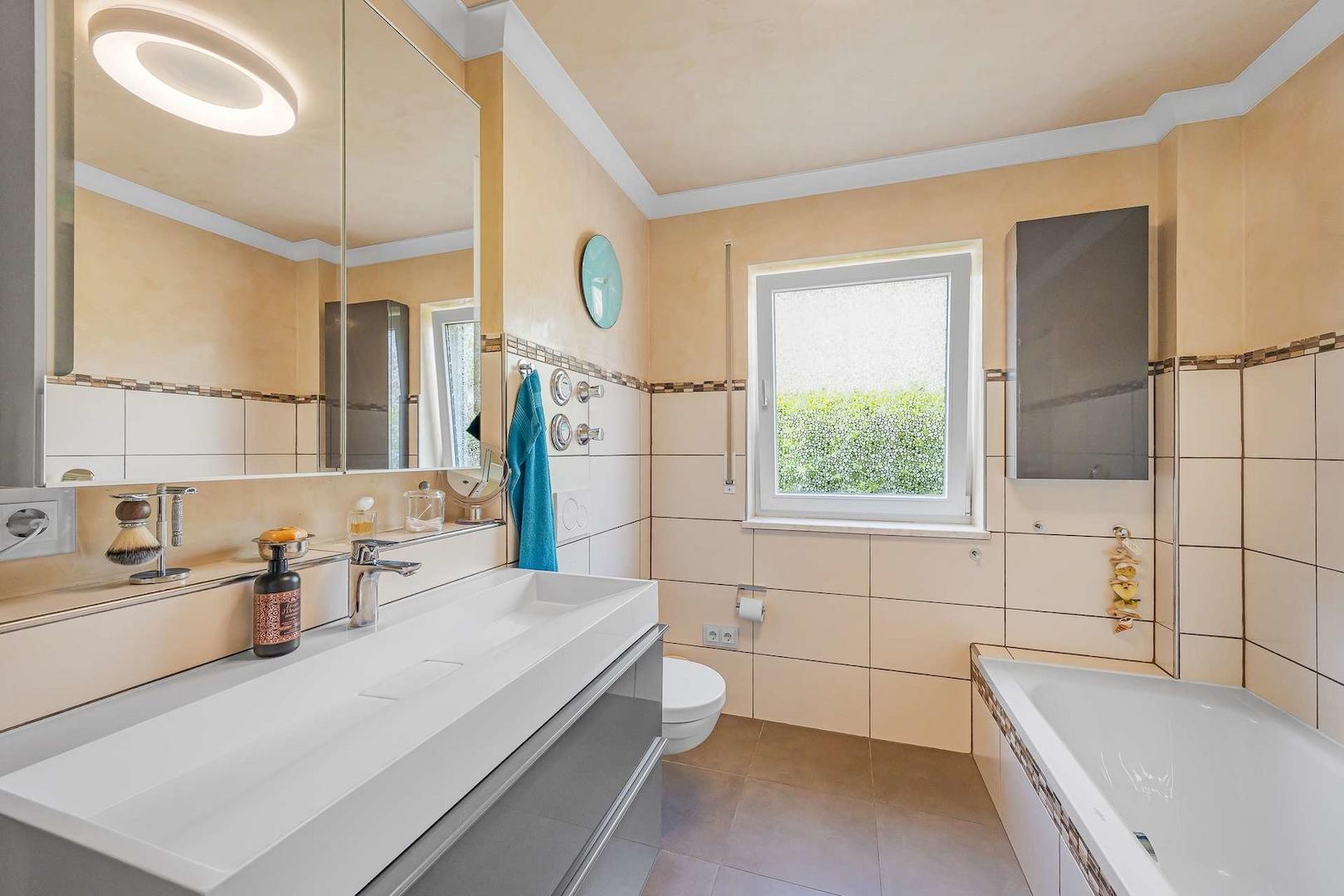 Tageslichtbadezimmer