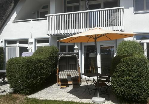 Terrasse mit hochwertigen Stra