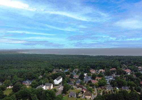 Blick zum Strand