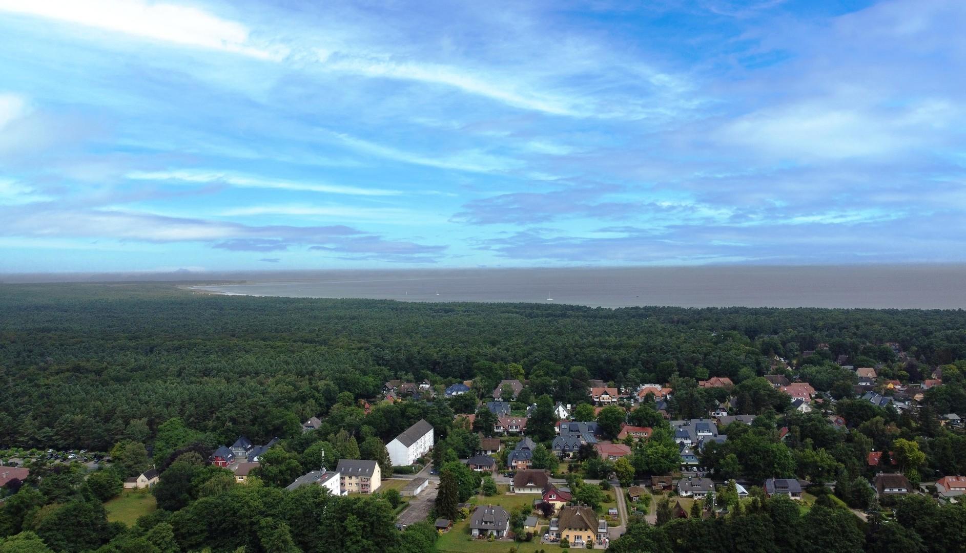 Blick zum Strand