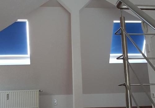 Blick ins Wohn-Schlafzimmer