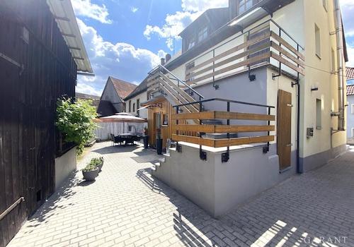 Aufgang zur Einliegerwohnung
