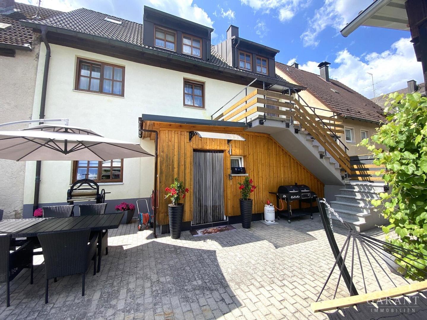 Ansicht Terrassenbereich