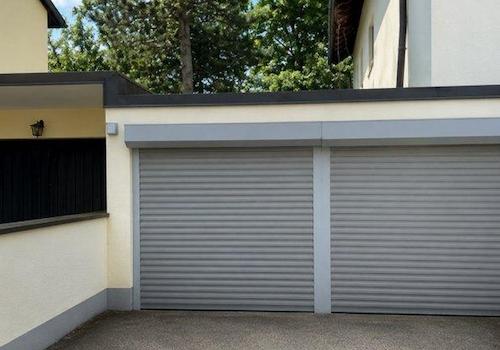 Einzelgarage links