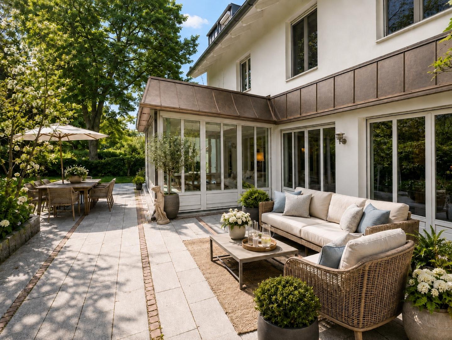 Terrasse Visualisiert