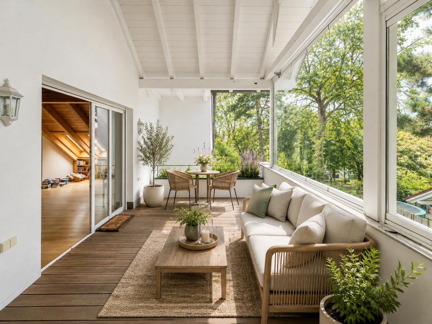 Loggia Visualisiert