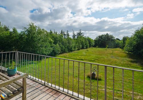 Blick vom Balkon Wohnung 2