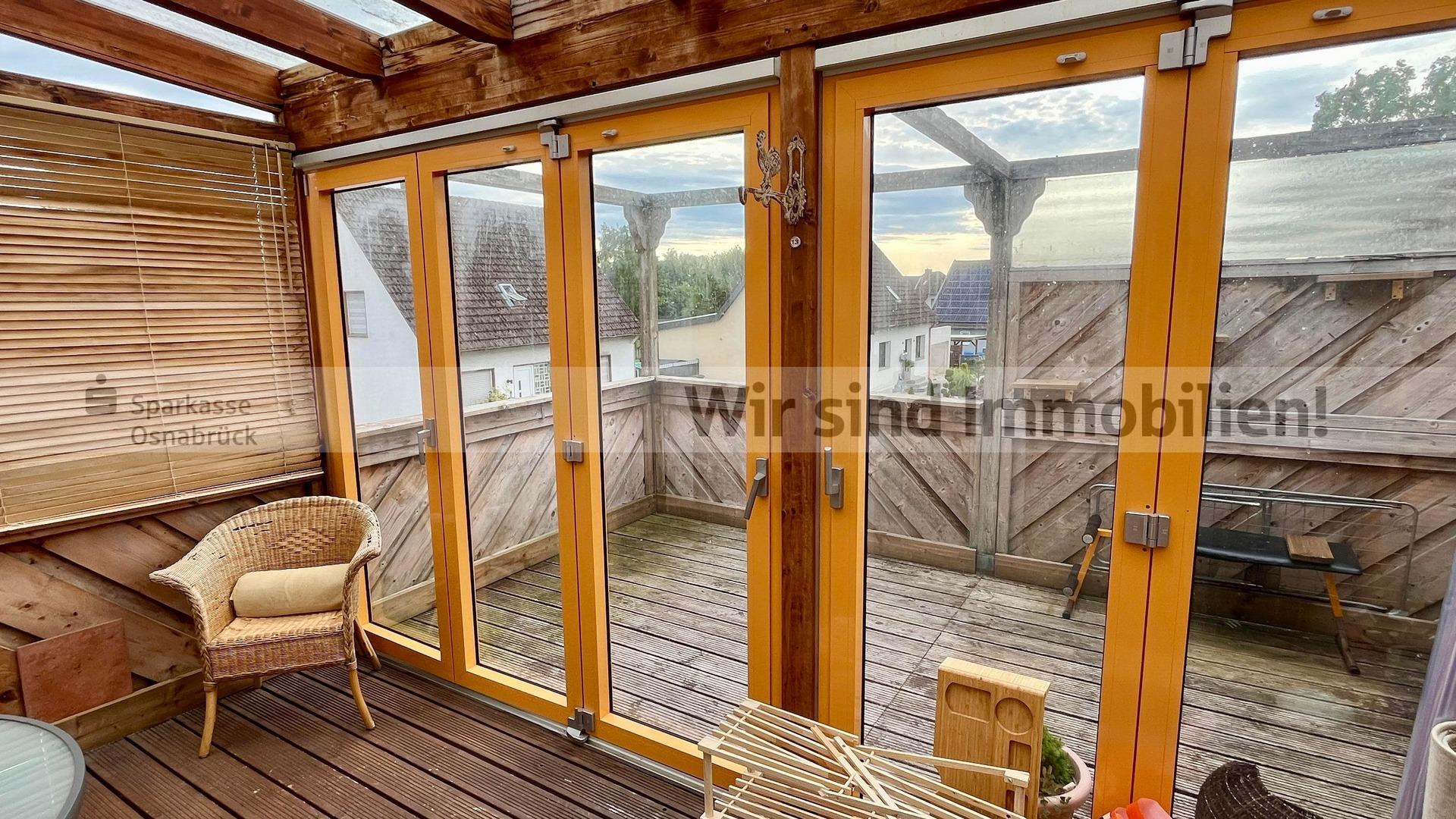Balkon und Wintergarten