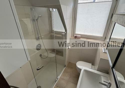 Badezimmer im Dachgeschoss