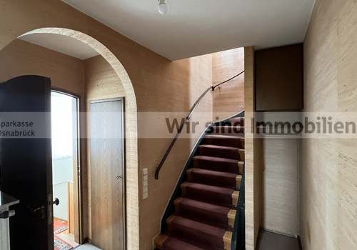Treppe zum Spitzboden