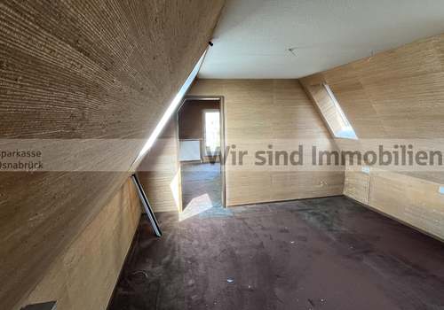 Räumlichkeiten im Spitzboden