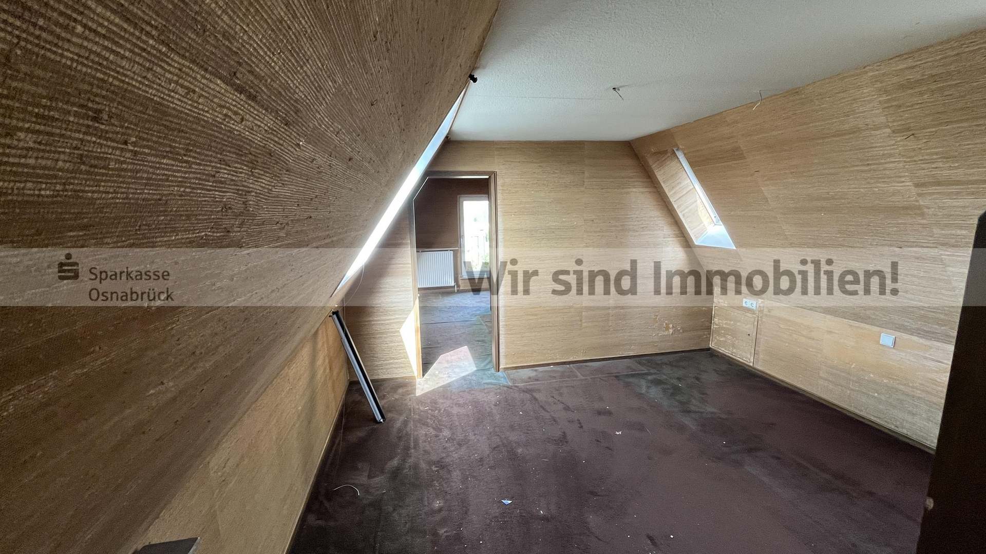 Räumlichkeiten im Spitzboden