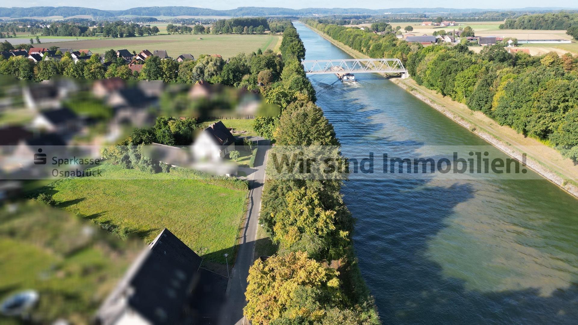 Direkt am Kanal