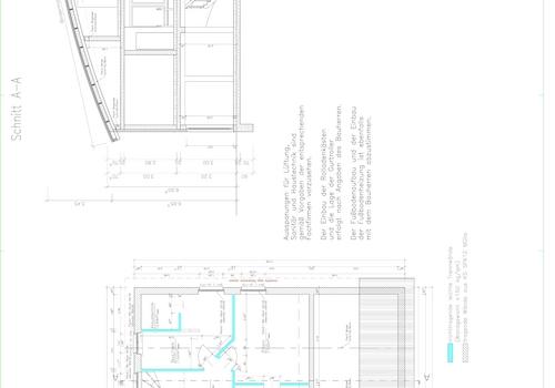 Grundriss Haupthaus Dachgescho