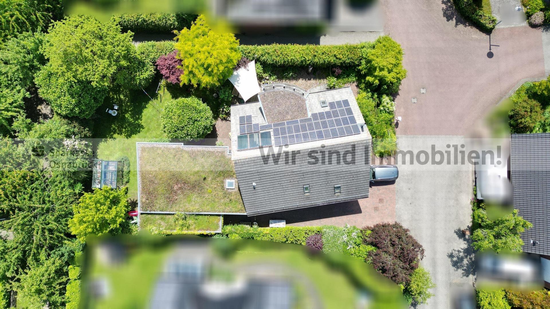 Vogelperspektive Grundstück