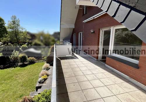 Blick vom Balkon im OG 1