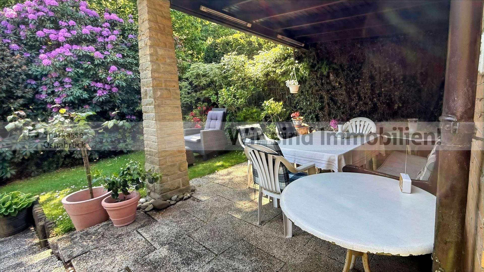 Überdachte Terrasse