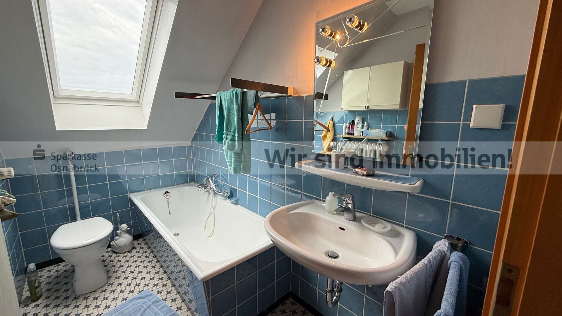 Badezimmer Dachgeschoss