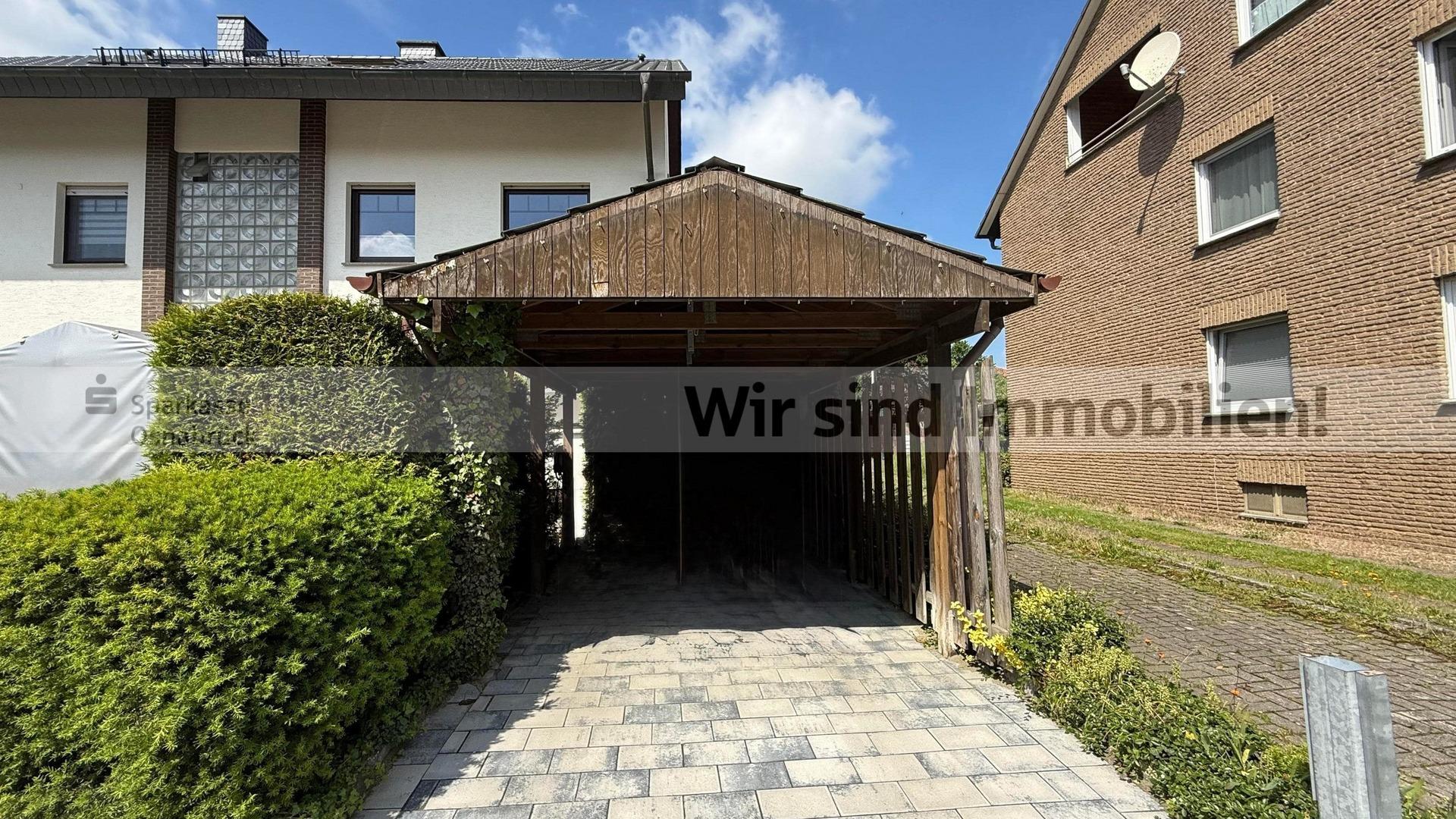 Carport mit Wallbox