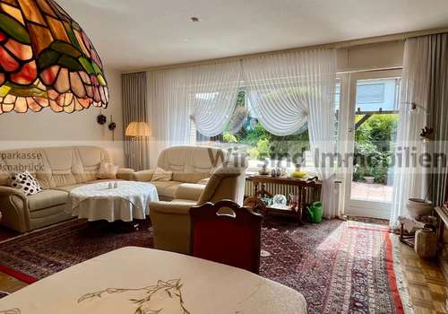Blick vom Esszimmer