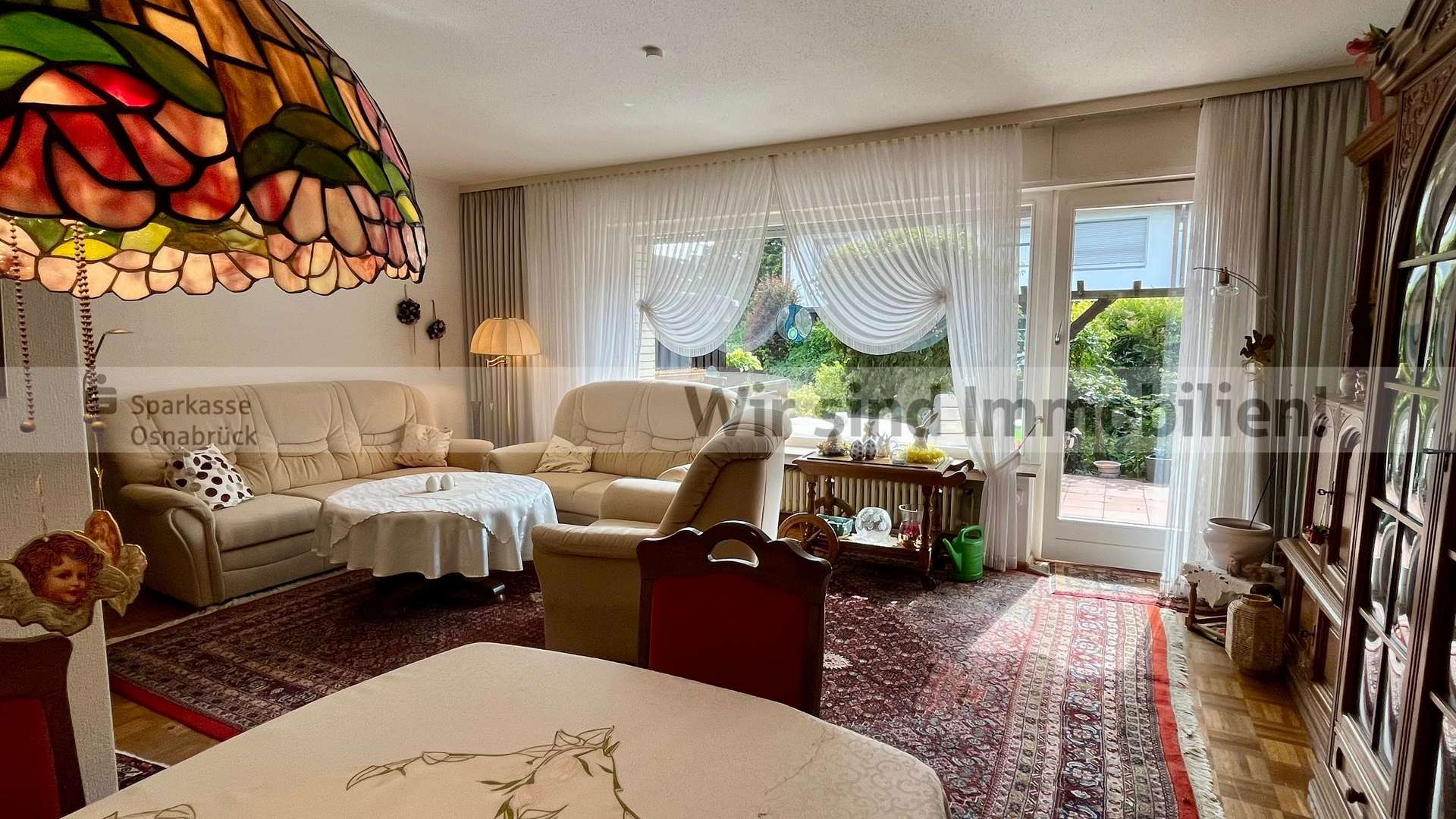 Blick vom Esszimmer