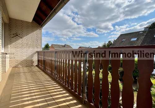 Blick vom Westbalkon