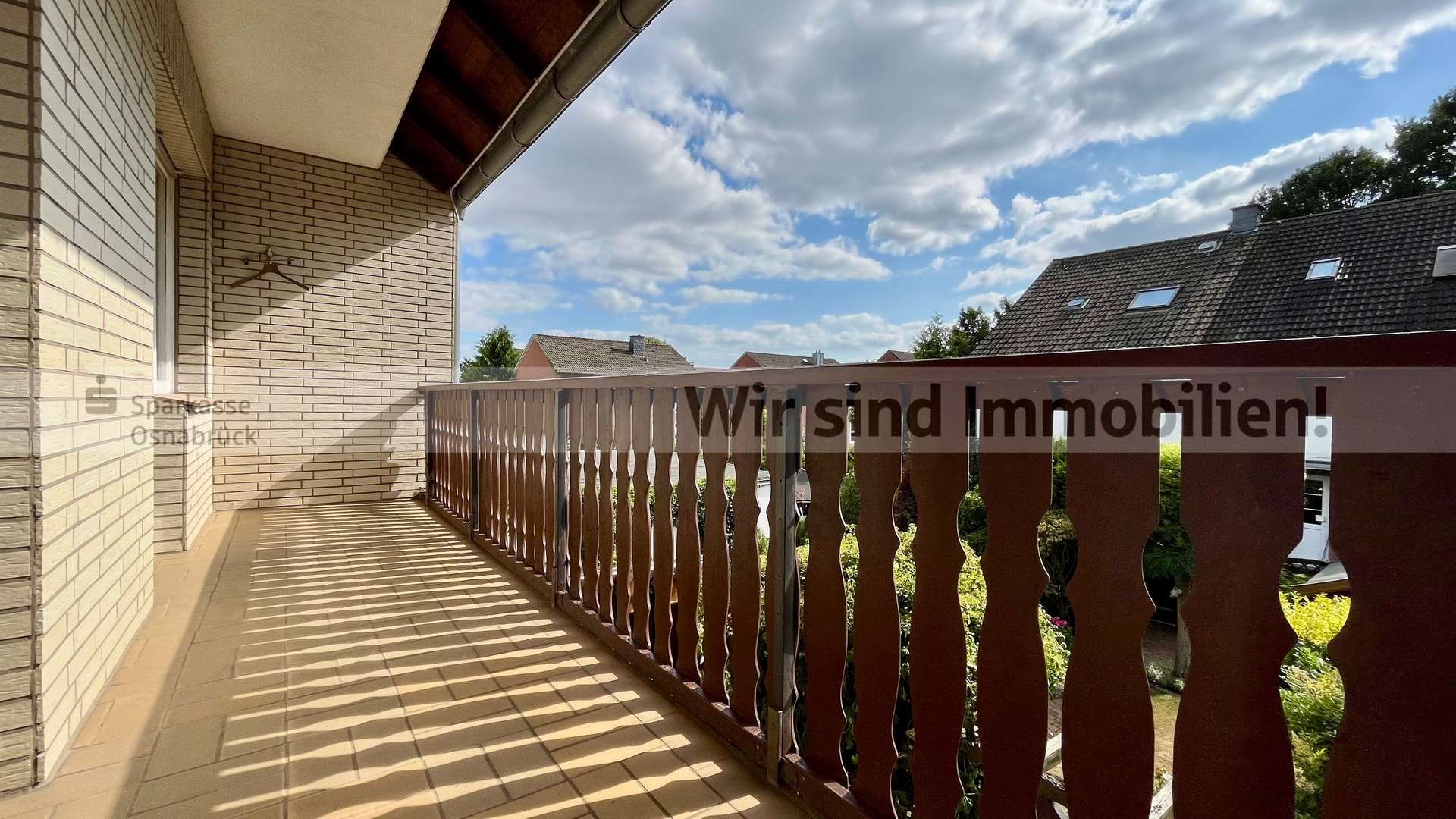 Blick vom Westbalkon