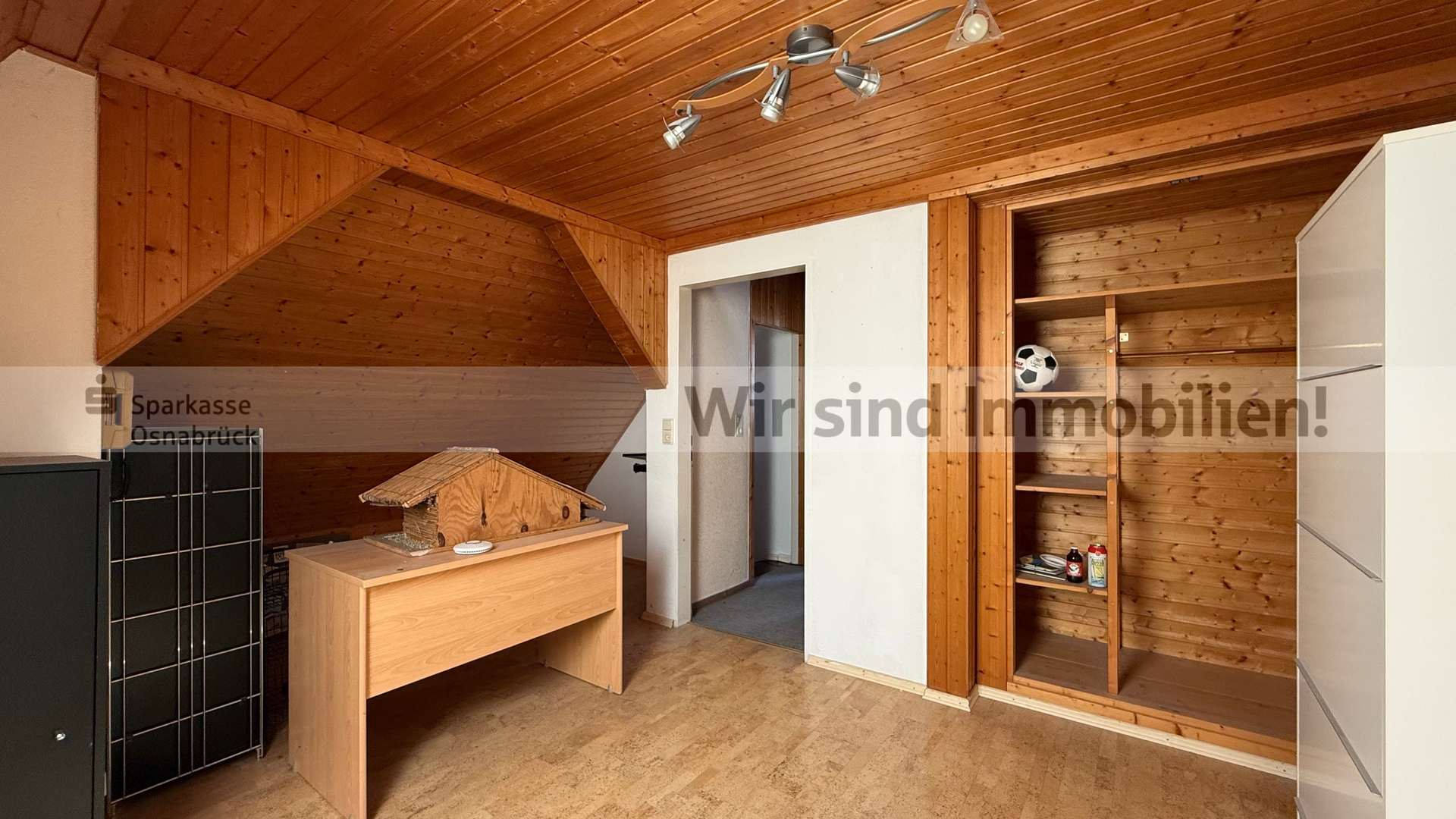 Ausgebauter Spitzboden