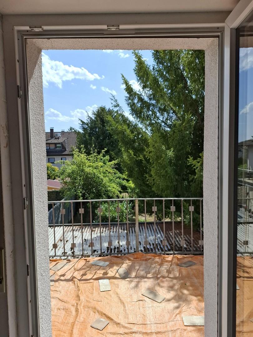 1.OG Balkon von Zimmer 3