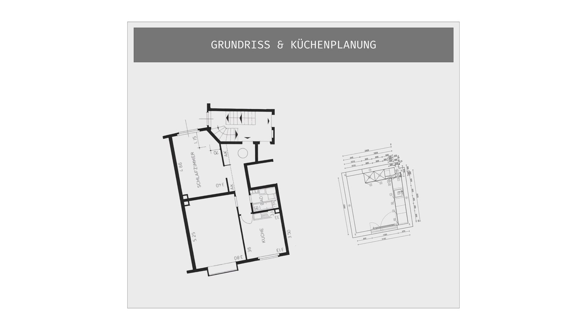 Grundriss & Küchenplanung