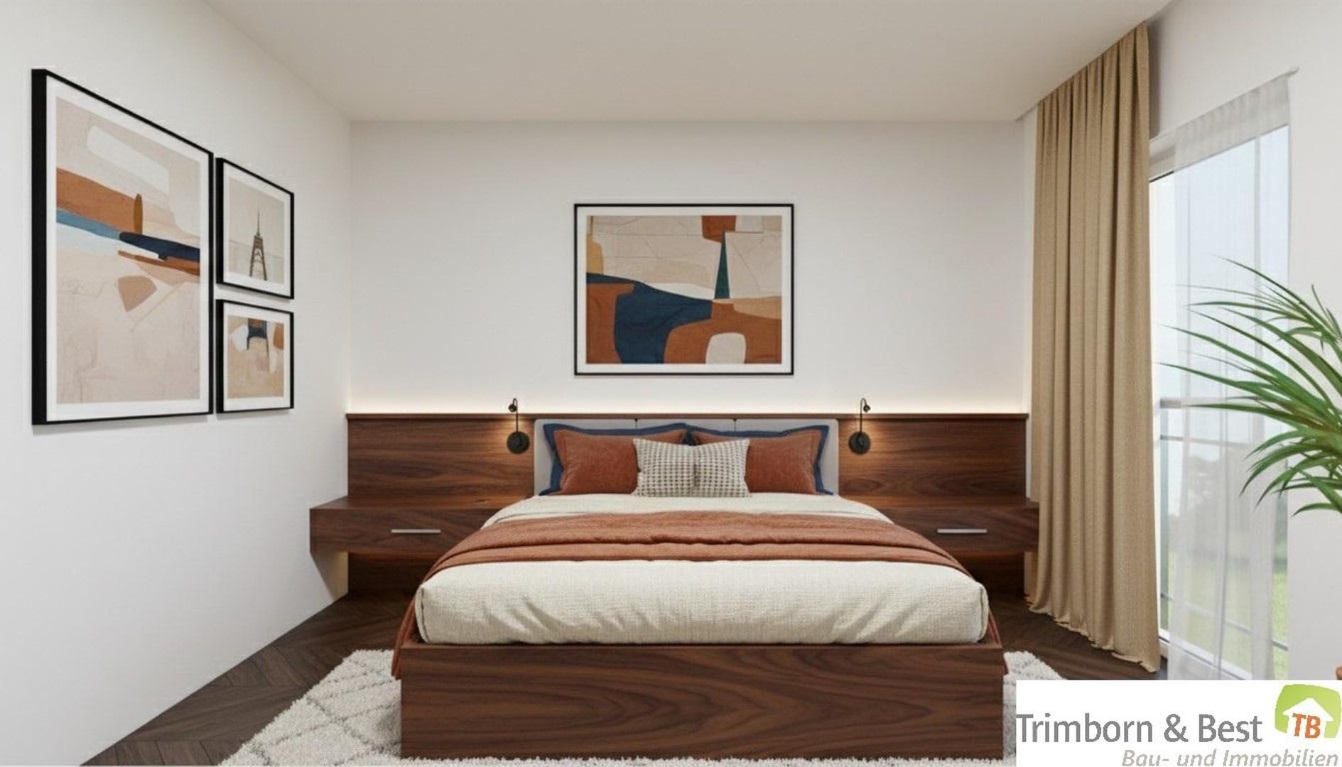 Visualisierung Schlafzimmer