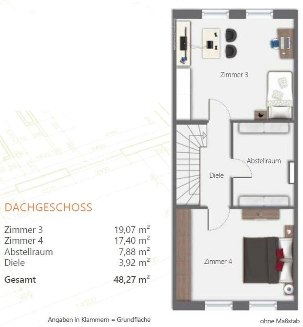 Grundriss Dachgeschoss