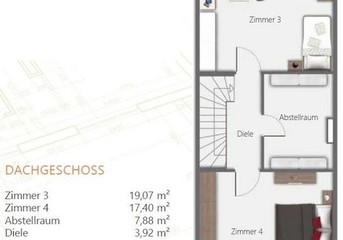 Grundriss Dachgeschoss