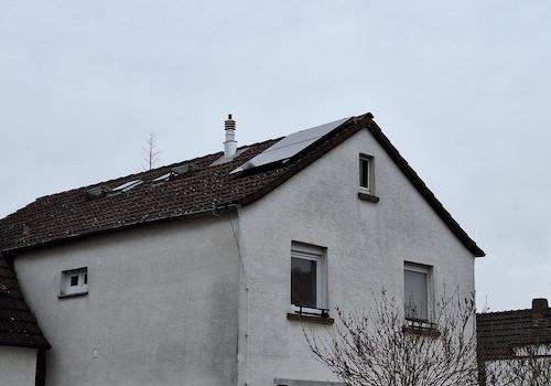 neuer Kamin, Photovoltaikanl