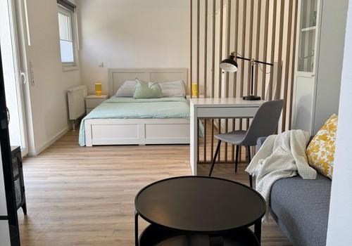 Wohn- und Schlafzimmer