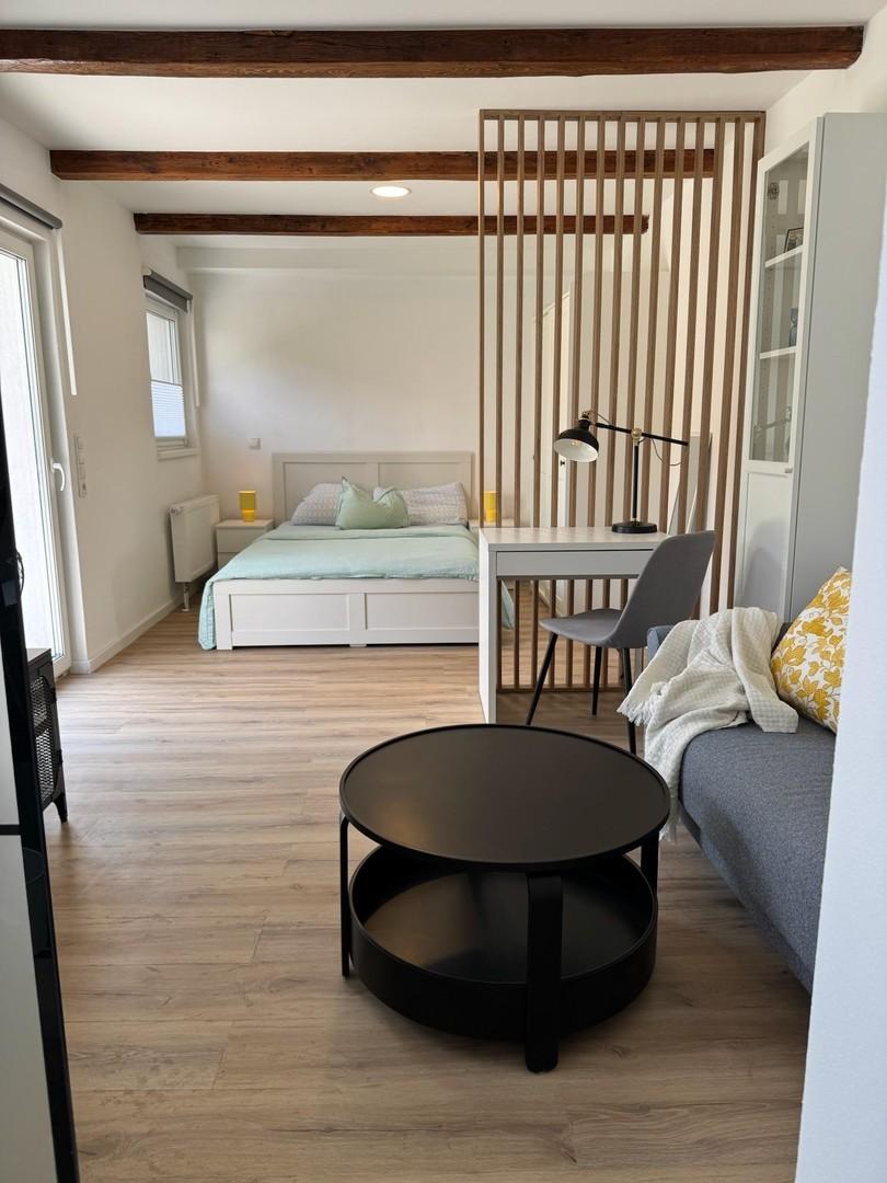 Wohn- und Schlafzimmer