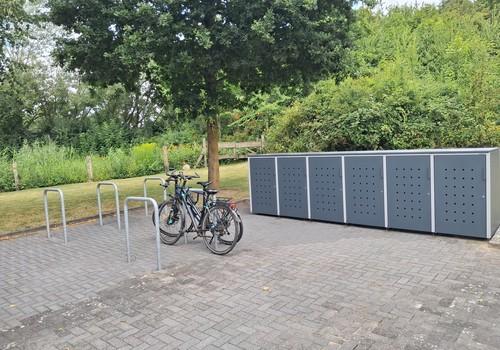 Fahrradstellplätze