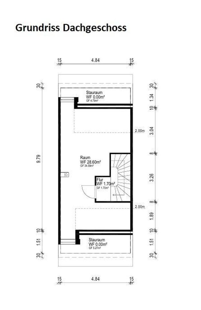 Grundriss Dachgeschoss