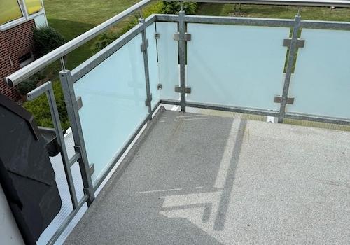 Balkon mit Blick ins Grüne