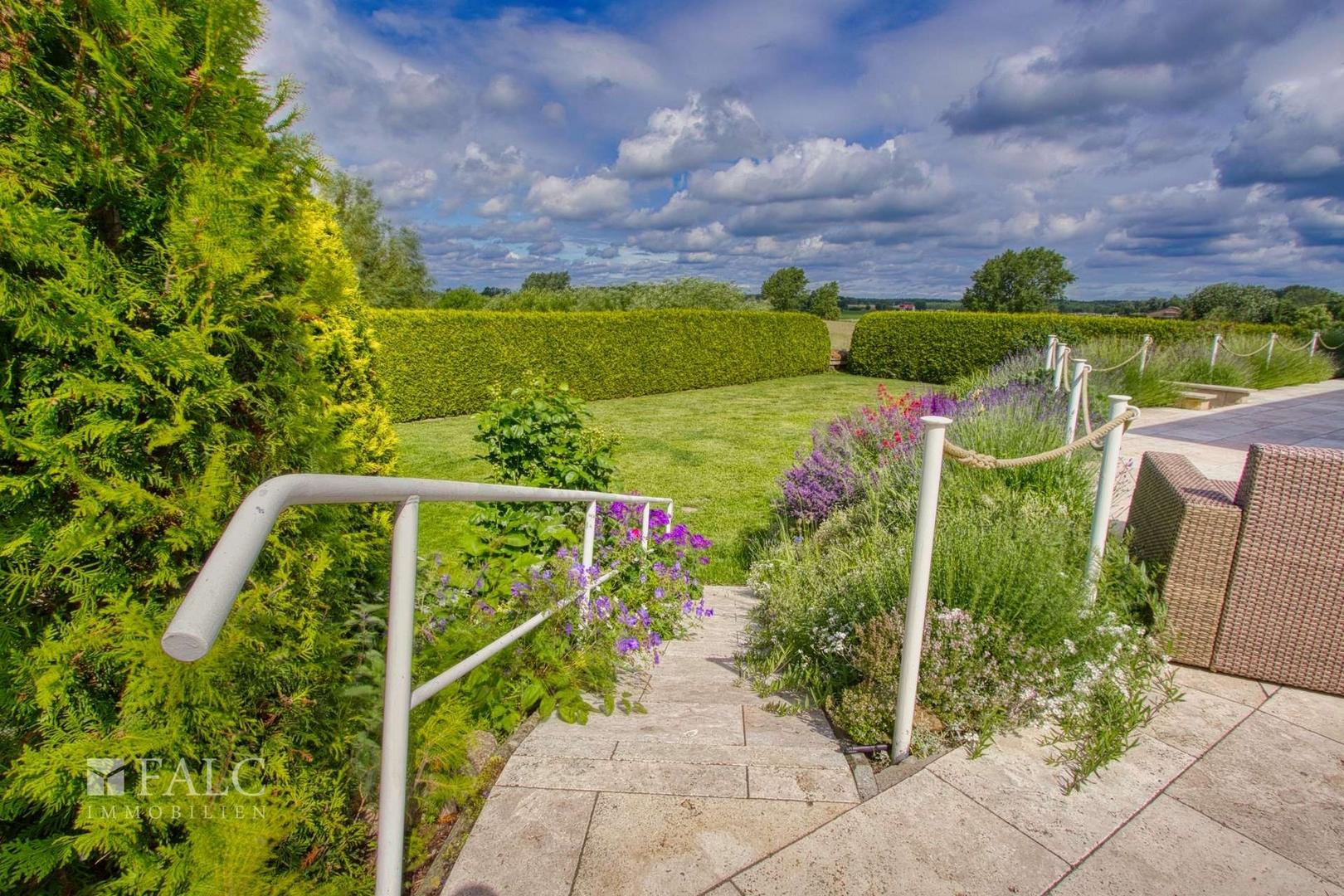 Garten Rampe
