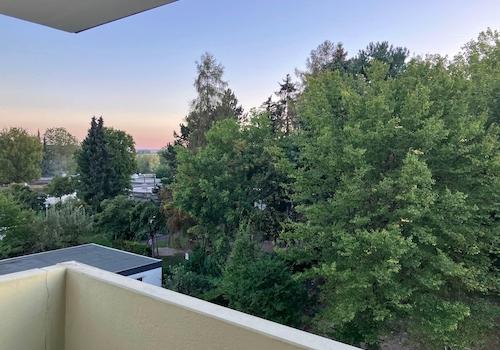Ausblick Balkon
